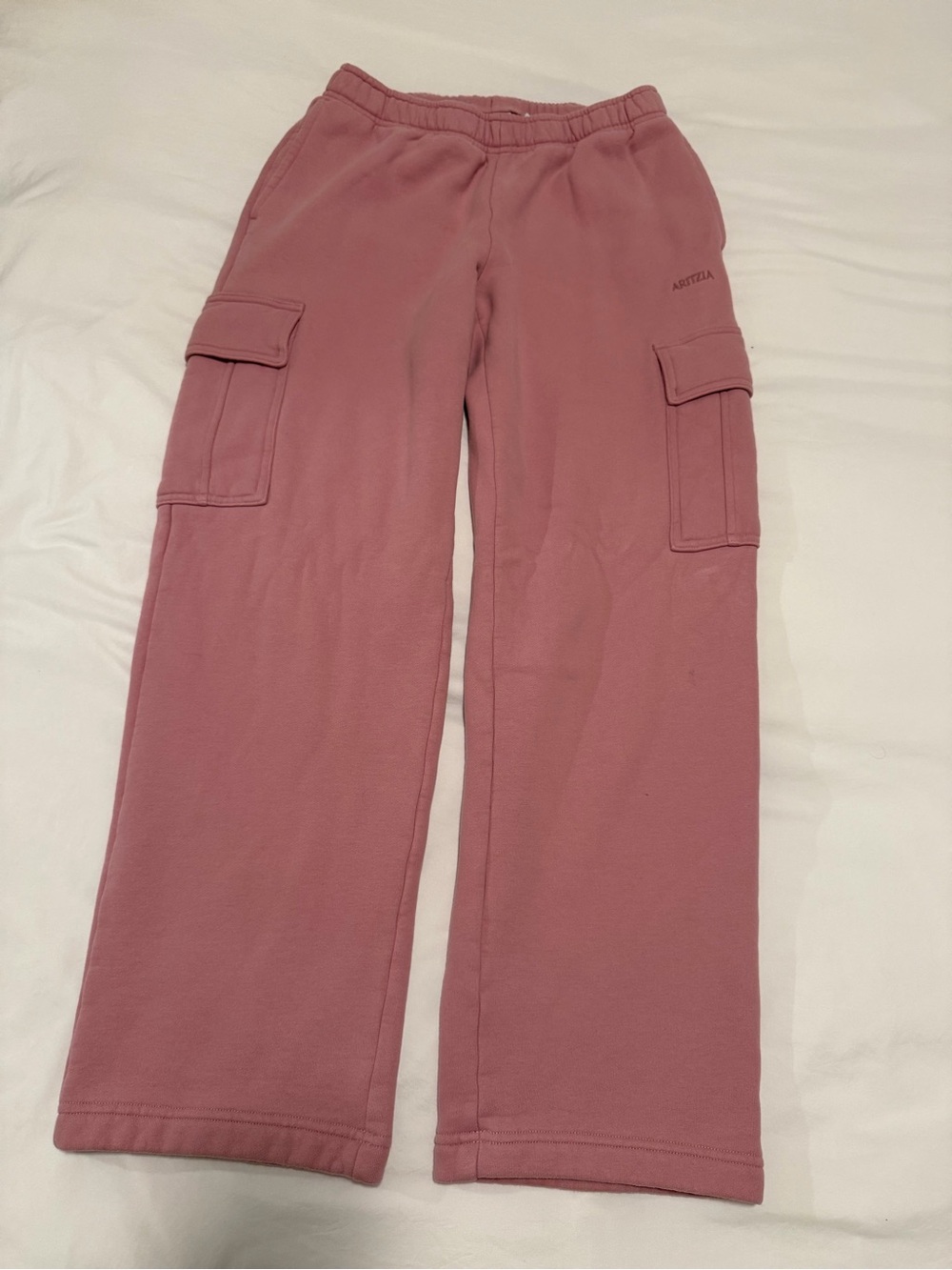 Aritzia Dusty Pink Cargo Sweats